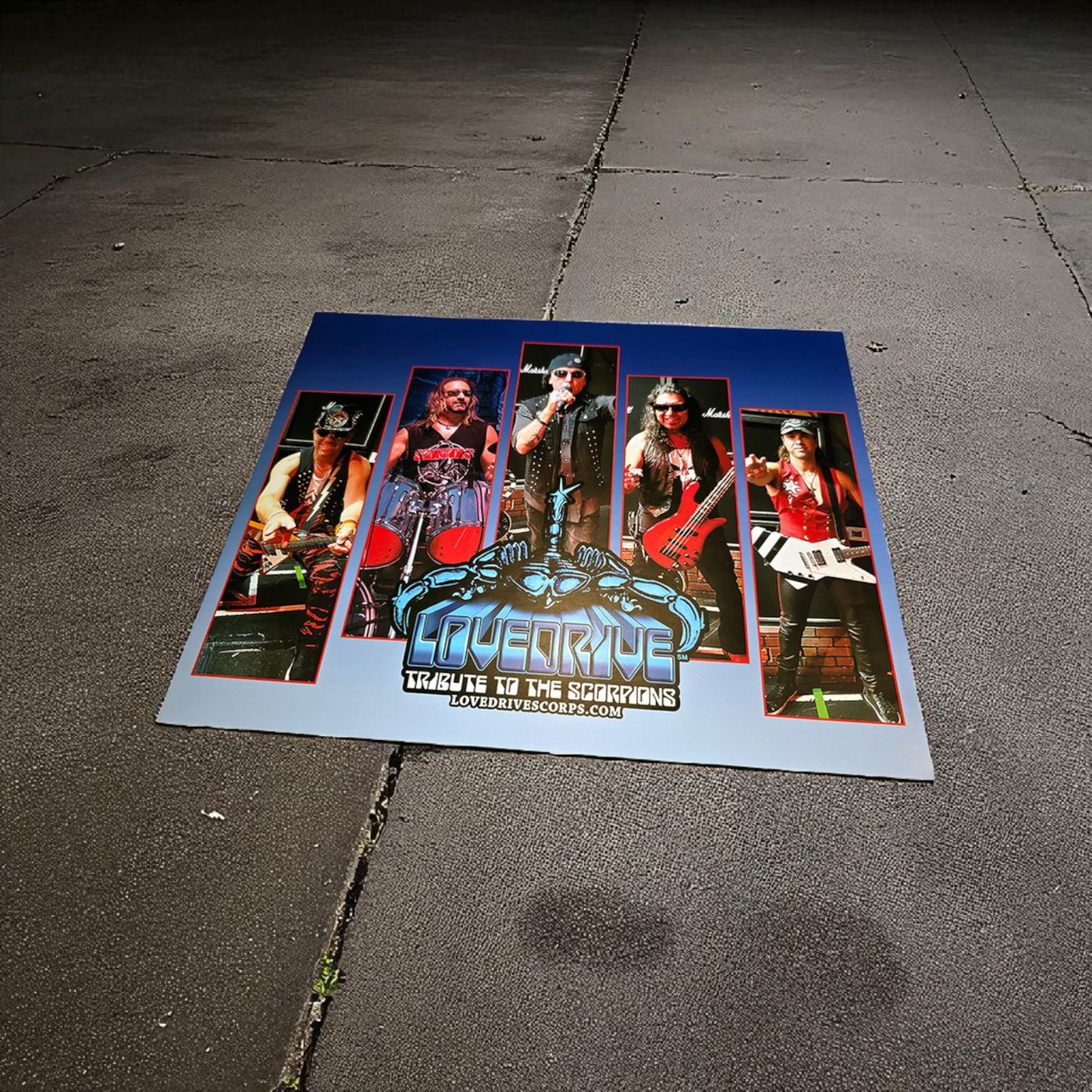 Lovedrive Band Poster