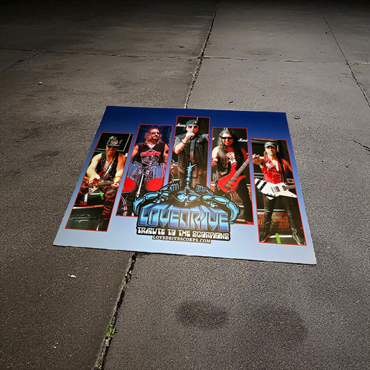 Lovedrive Band Poster